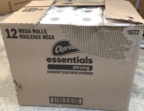 Box of 4 - 12pk Charmin Bathroom Tissue - Lot 197