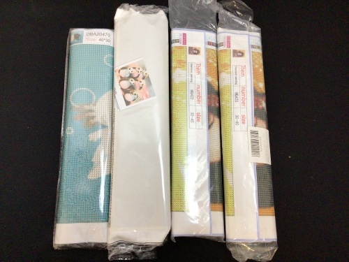 Lot of (4) Diamond Painting Kits - Lot 217
