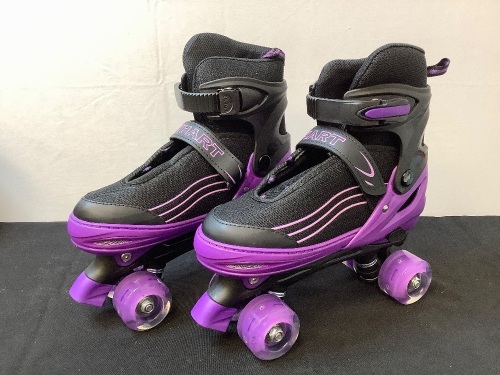 HXWY Kids Roller Skates, L Youth 4-7 - Lot 219