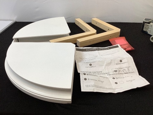 Set of 2 Wall Mount Corner Shelves - Lot 220