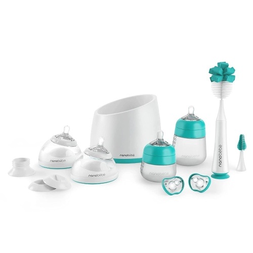 Complete Baby Feeding Set for Breast Milk and Formula - Missing Nipple Covers - Lot 267