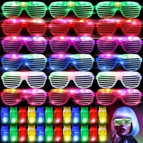 148 Pcs LED Party Glasses & Finger Lights - Lot 285