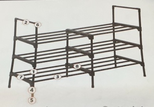 Shoe Rack - Lot 298