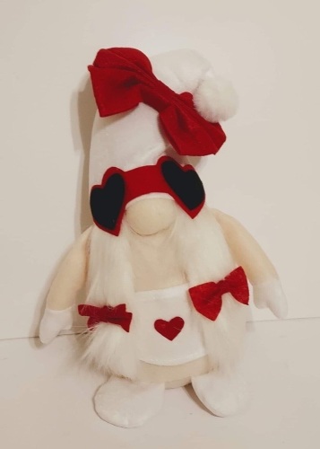 Set of (2) Valentine's Gnomes Plushies - Lot 311
