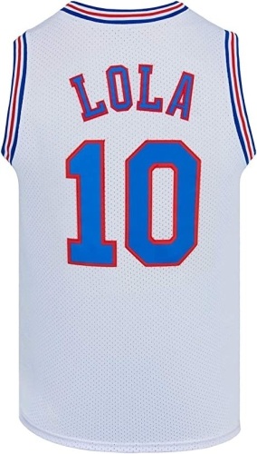 Men's Basketball Jersery #10 Lola Space Jam, Medium - Lot 315