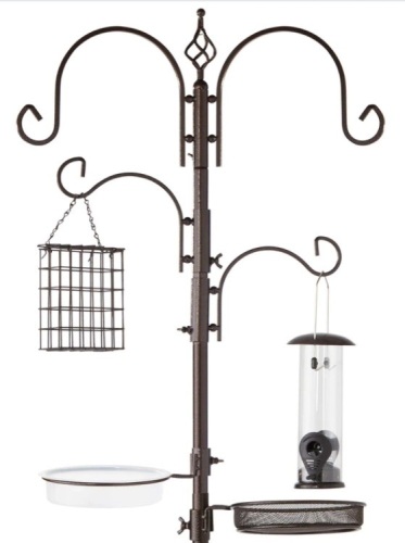 4-Hook Bird Feeding Station - 91in - Lot 341