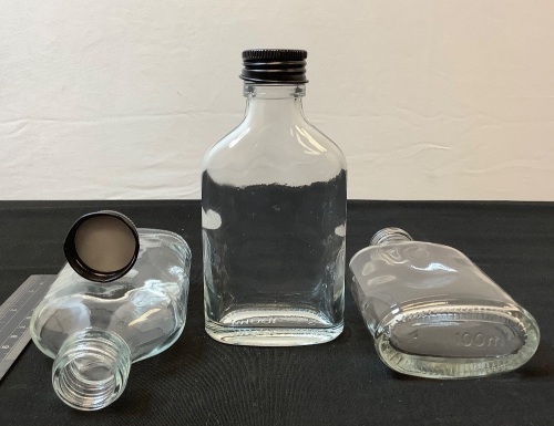 Set of 15 - 3.4oz Glass Bottles - Lot 439