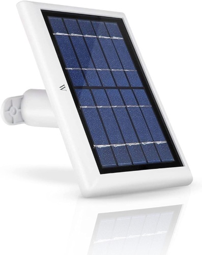 Wasserstein Solar Panel Compatible with Spotlight Cam Battery and 32G Micro SD Card - Lot 468