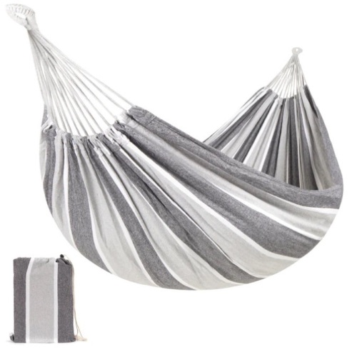 2-Person Brazilian-Style Double Hammock w/ Portable Carrying Bag - Lot 478