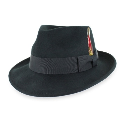 Belfry Gangster Hat, Black, XXL - Lot 483