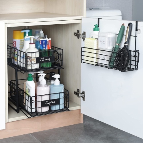 Pull Out Cabinet Organizers and Storage - Lot 540