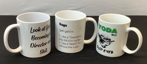 Lot of (3) Misc Mugs - Lot 626