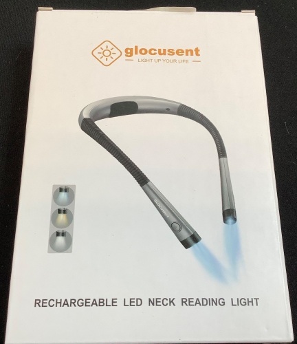 Rechargeable LED Neck Reading Light - Lot 642