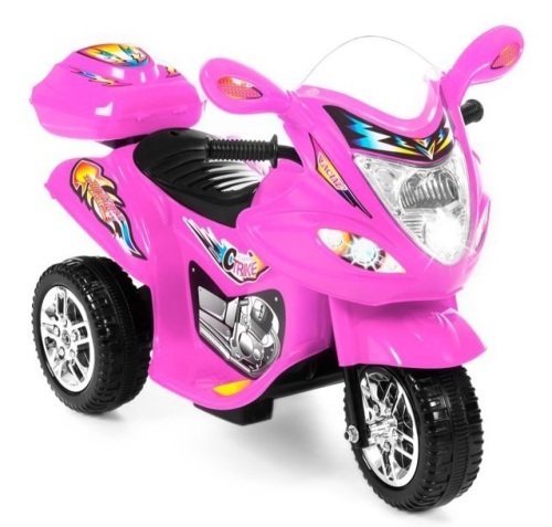 BCP Kids Battery Powered 3-Wheel Motorcycle Ride On Toy - Lot 684