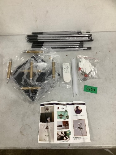 Ceiling Light Fixture - Lot 9229