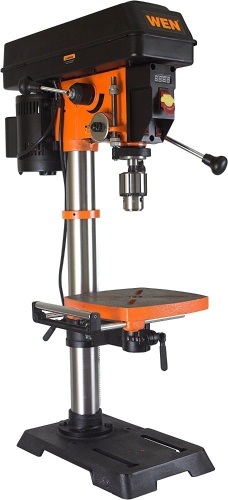 WEN 4214 12-Inch Variable Sped Drill Press, Orange - Lot 9298