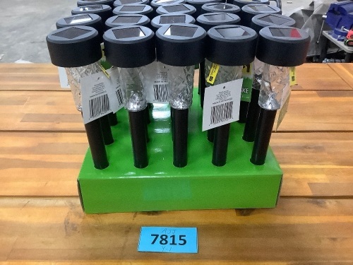 Solar Lights (Set of 25) - Lot 7815