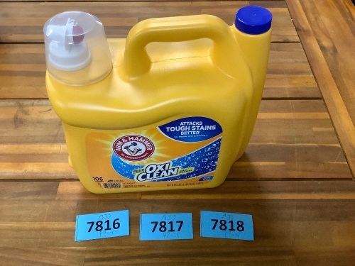 Arm & Hammer Laundry Detergent plus Oxi Clean (Set of 2) - Lot 7818