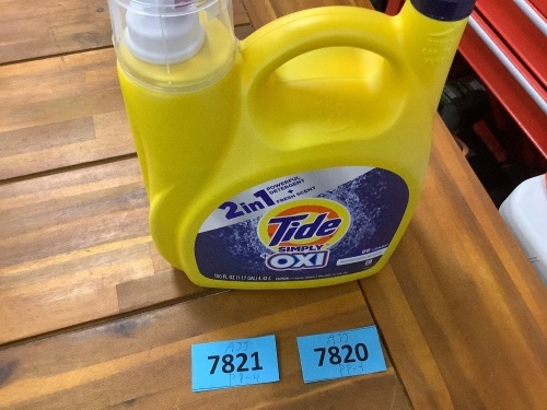 Tide Simply Oxi Laundry Detergent - Lot 7820