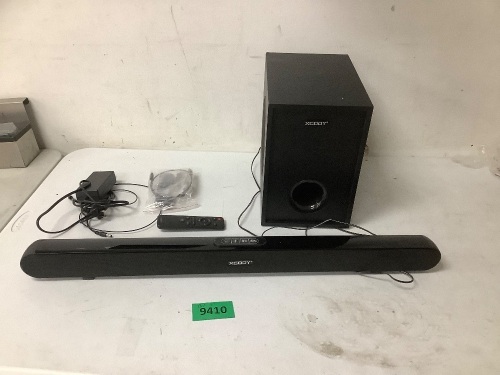 XGody Soundbar w/ Subwoofer - Lot 9410