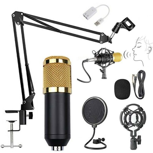 EBTOOLS BM800 Pro Condenser Microphone Kit - Lot 9417