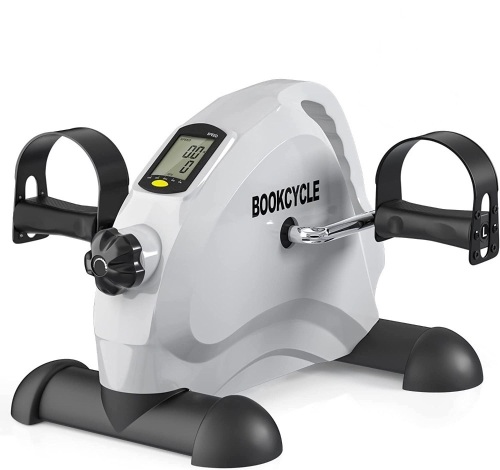 BOOKCYCLE Mini Exercise Bike Pedal Exerciser with LCD Monitor   - Lot 372
