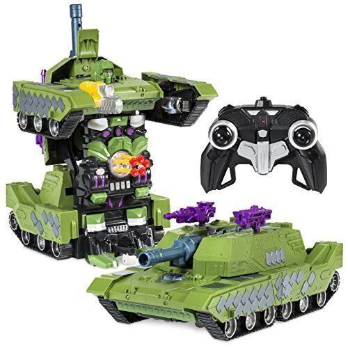 Robot Tank Remote Control Car w/ USB Charger - Lot 537
