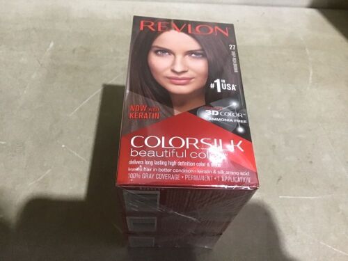 Case of (12) Revlon Colorsilk Beautiful Color Permanent Hair Dye, Deep Rich Brown  - Lot 840