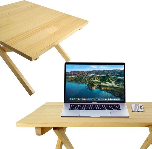 Lot of (4) Japanese Pine Wood Folding Table - Lot 308