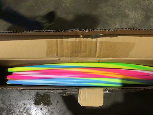 Case of (12) Sun Squad Light Up Hula Hoops - Lot 620
