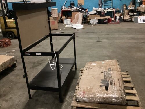 Lot of (2) WEN WB4723T 48-Inch Workbench with Power Outlets and Light - Unknown if Complete - Lot 387
