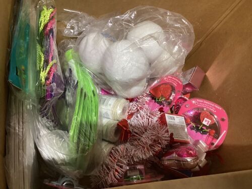 Lot of Valentines Craft Supplies  - Lot 949