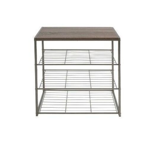 Case of (4) Threshold Stackable 4 Tier Shoe Rack - Lot 376