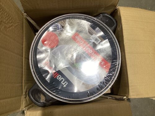 5 Qt Carbon Steel Dutch Oven w/ Glass Lid  - Lot 833