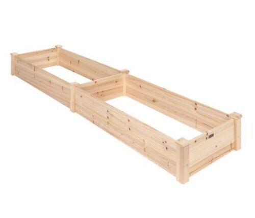 8 ft. x 2 ft. Wood Raised Garden Bed - Lot 240
