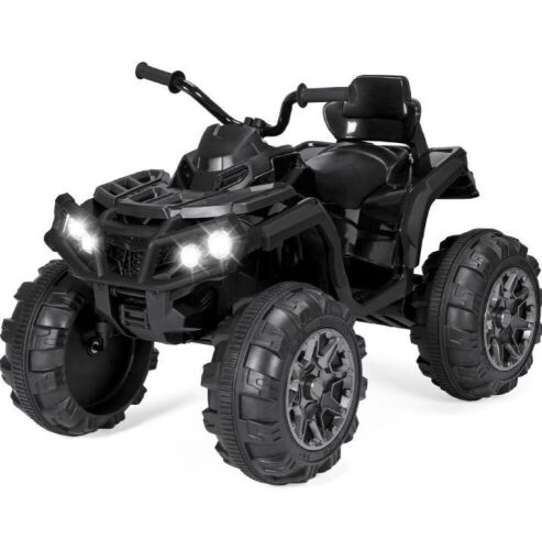 12V Kids Ride-On 4-Wheeler Quad ATV Car w/ 3.7mph Max, Bluetooth, Headlights  - Lot 612