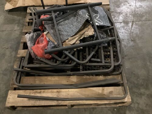 2 Person Tree Stand - Missing Ladder Pieces, Unknown if Hardware is Complete  - Lot 849