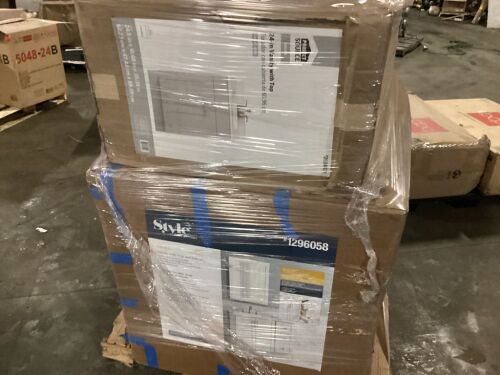 Salvage Pallet of Vanities - Items May Be Broken and Incomplete.  - Lot 1050