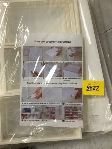 Shoe Box Storage - Lot 9627