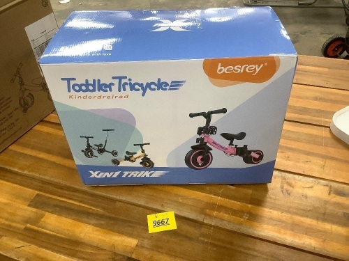Besrey Toddler Tricycle Xini Trike - Lot 9667