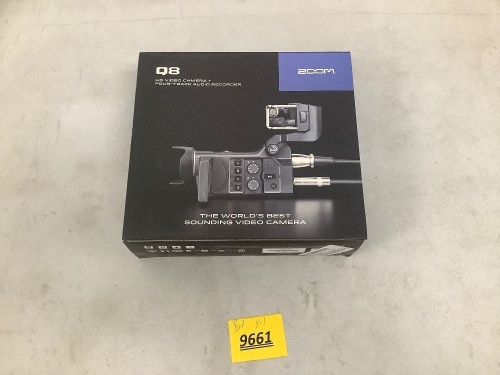 Q8 Zoom HD Video Camera - Lot 9661