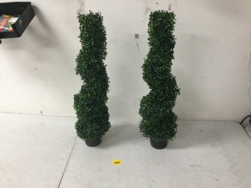 Decorative Plants Set of 2 - Lot 9688