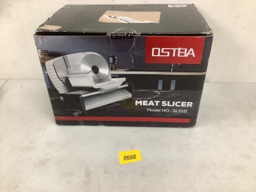 Ostba Meat Slicer - Lot 9668