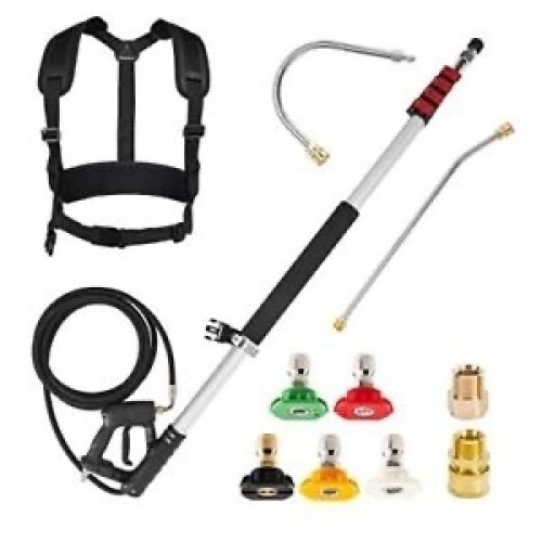 M MINGLE Telescoping Pressure Washer Wand - Lot 9726