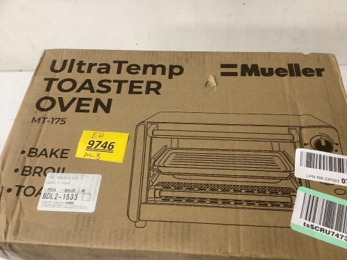 Mueller UltraTemp Toaster Oven - Lot 9746