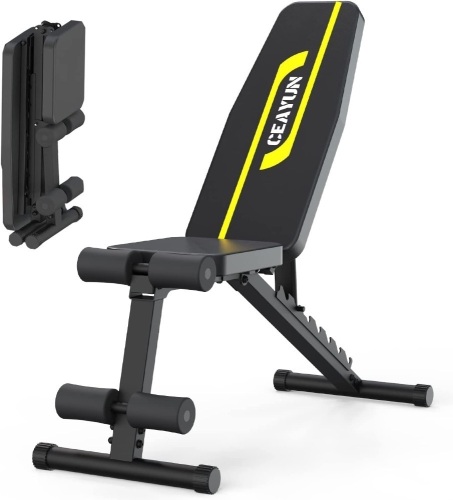 CEAYUN Adjustable Weight Bench - Lot 9766