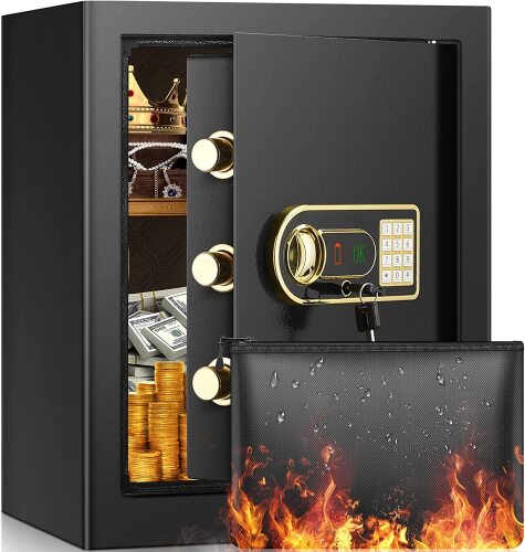 2.3 Cubic Large Fireproof Safe Box - Lot 9708