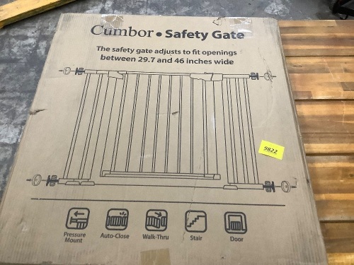 Cumbor Baby Safety Gate - Lot 9822