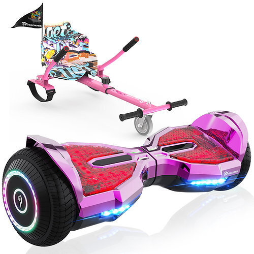 EVERCROSS Hoverboard, 6.5'' Hover Board with Seat Attachment - Lot 9815