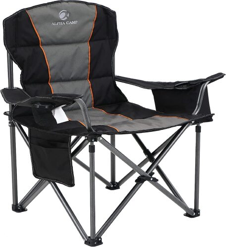 ALPHA CAMP Oversized Camping Folding Chair - Lot 9759
